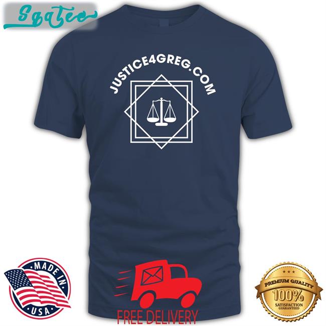 Cause Team Shop Scales Of Justice Apparel Justice 4 Greg Shirt Rabia O'chaudry