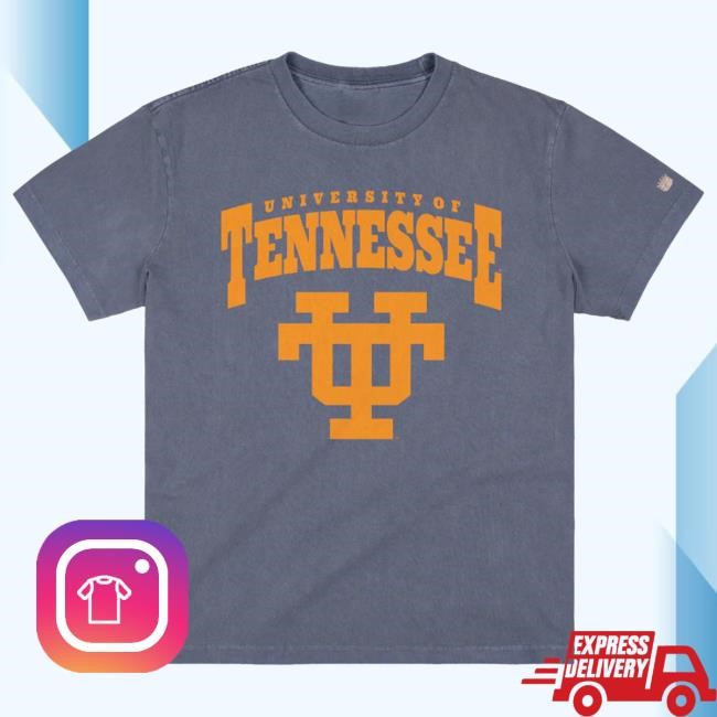 Tennessee Interlocking UT Vintage Heavyweight Navy Tee | Homefield