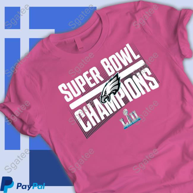 Philadelphia Eagles Super Bowl Champions Long Sleeve Tee