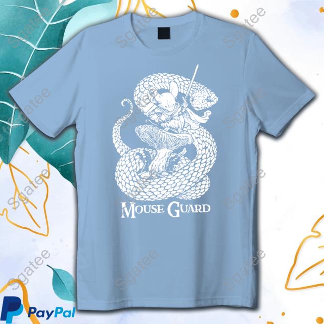 Official Mouse Guard Mushroom Snake T-Shirt