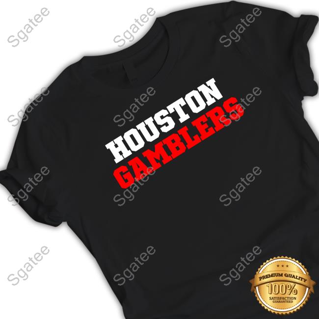 Official Robert Morris Houston Gamblers Long Sleeve T Shirt