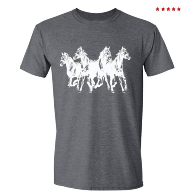 Mumford & Sons Official Merch Store Horses Short Sleeve TShirt Mumford And Sons Clothing Apparel Shop Mumfordandsons