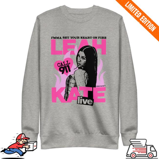 Official Leah Kate Merch Leah Kate 911 Tee Leahkatemusic