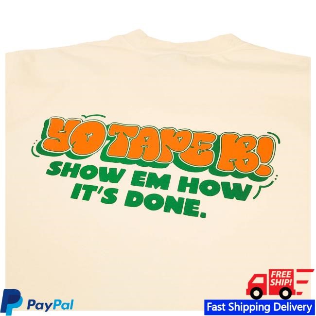 Official Tape Beats Tape B - Show 'em How It's Done Shirt - Cream