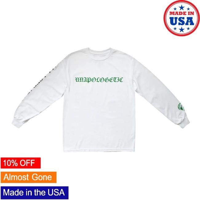 Official Rihanna Merch Store Unapologetic LS Shirt