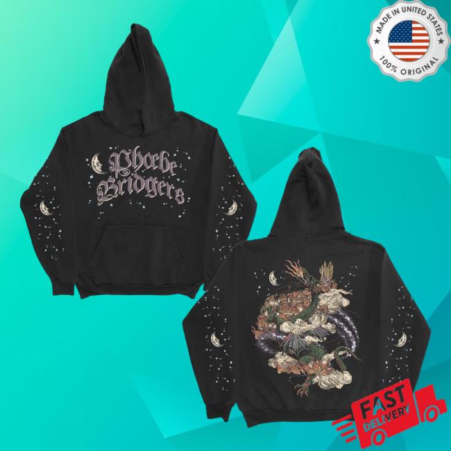 Official Phoebe Bridgers Merch Dragon Pullover Hoodie