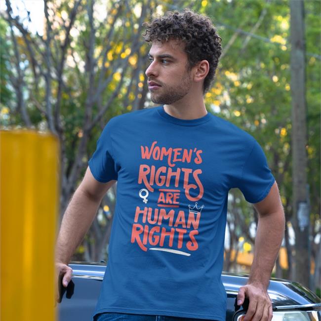 Feminist Women's Rights Are Human Rights Shirt Aunt Crabby Calls Bullshit