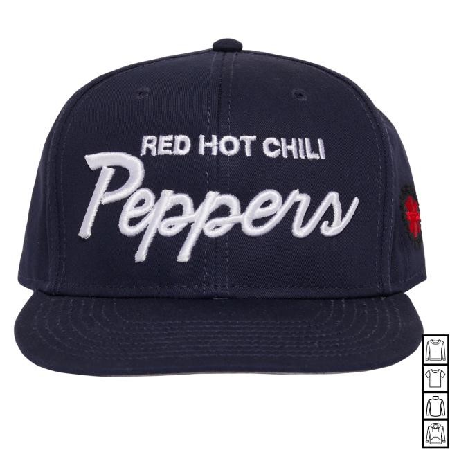 Peppers Snapback Hat - Navy – Red Hot Chili Peppers