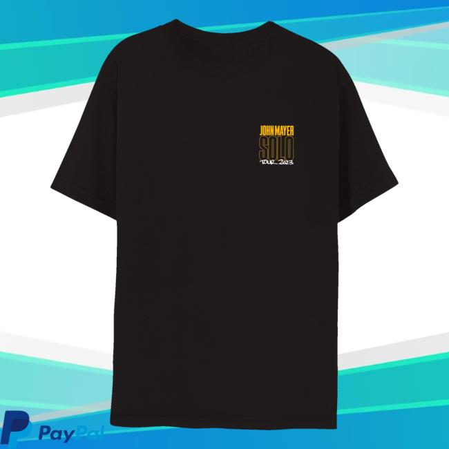 Official John Mayer Clothing Store Shop John Mayer Solo Tour Palm Springs Event Shirt New JohnMayer Merch