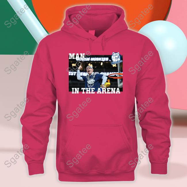 Tyrese Martin Dan Hurley Man In The Arena Huskies Tee Shirt Atlanta Hawks