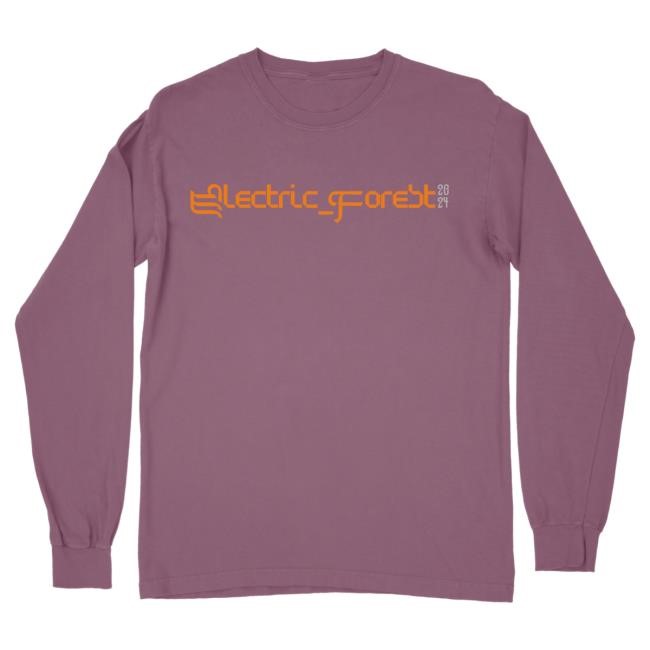 Official Electric Forest Merch Where Music Meets Earth L/S T Shirt