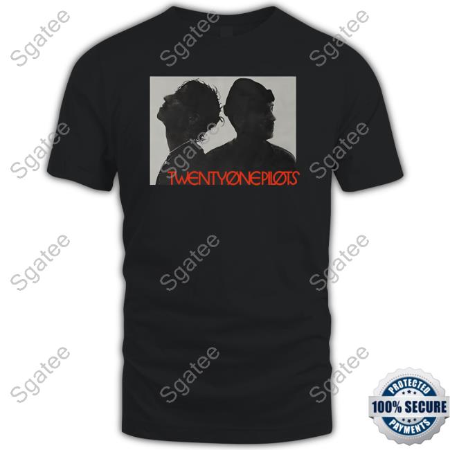 Official Twenty One Pilots Merch Twenty One Pilots Silhouette Portraits T Shirts