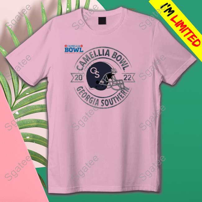 Official Georgia Southern 2022 Camellia Bowl logo Shirt