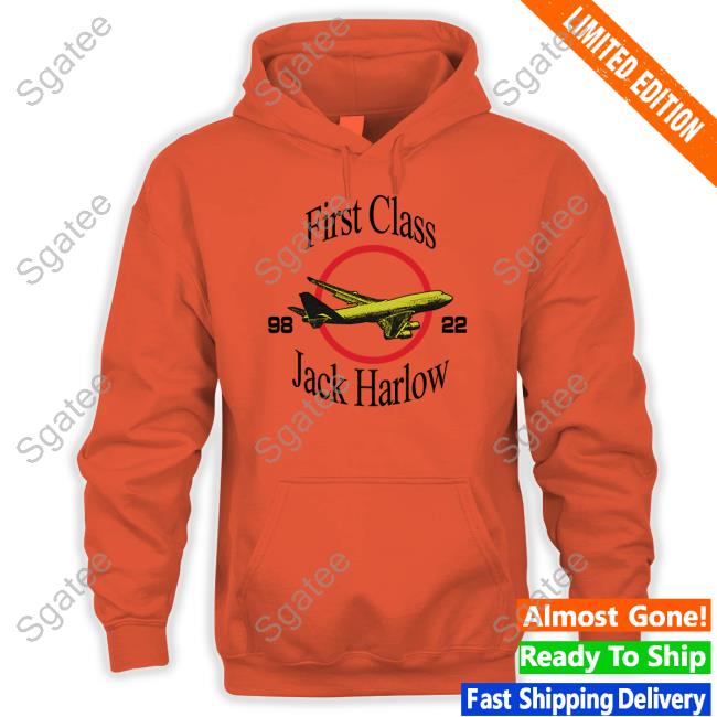 Jack Harlow Merch First Class Plane Sweatshirt Jackharlow