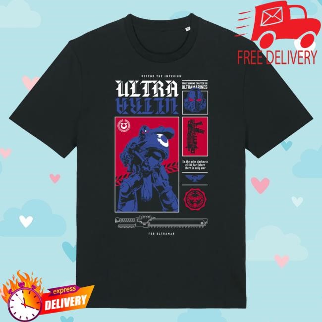 New 2026 Warhammer 40,000 Space Marine Titus T Shirt