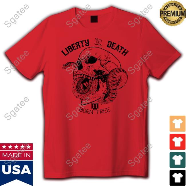 Official Bunker Branding Liberty Or Death 2.0 T Shirt