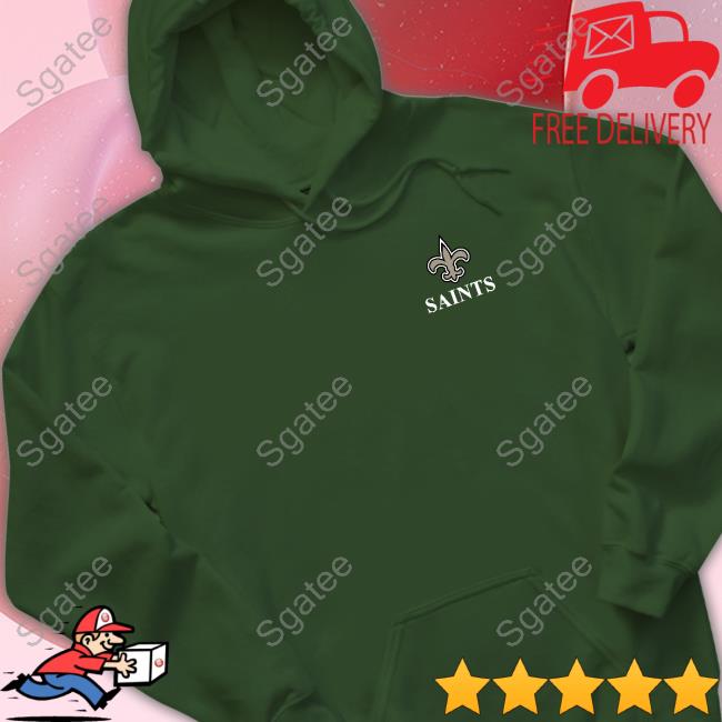 Oficial New Or Leans Saints Shop Men's Dunbrooke Black New Orleans Saints Trophy Fleece Sweatshirt