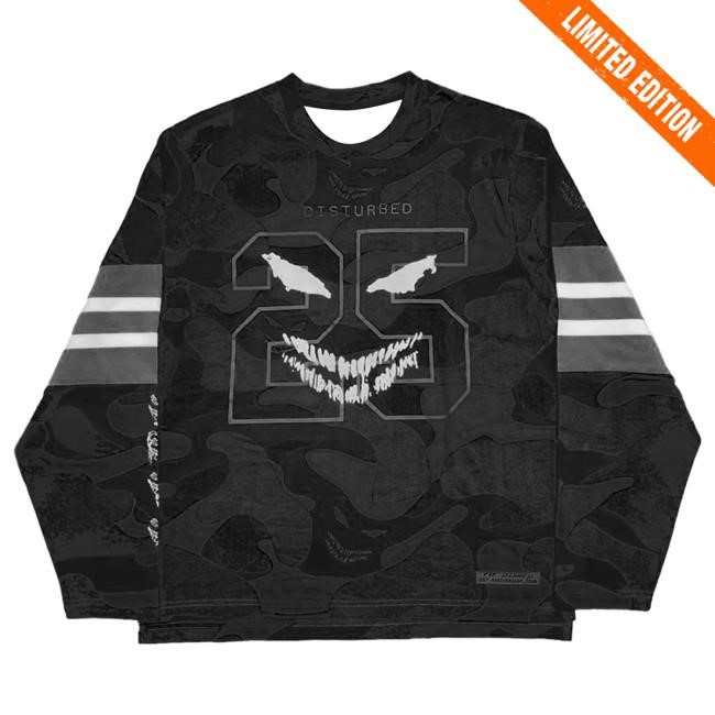 Official Disturbed Merch Store Disturbed The Face Long Sleeve Shirt New