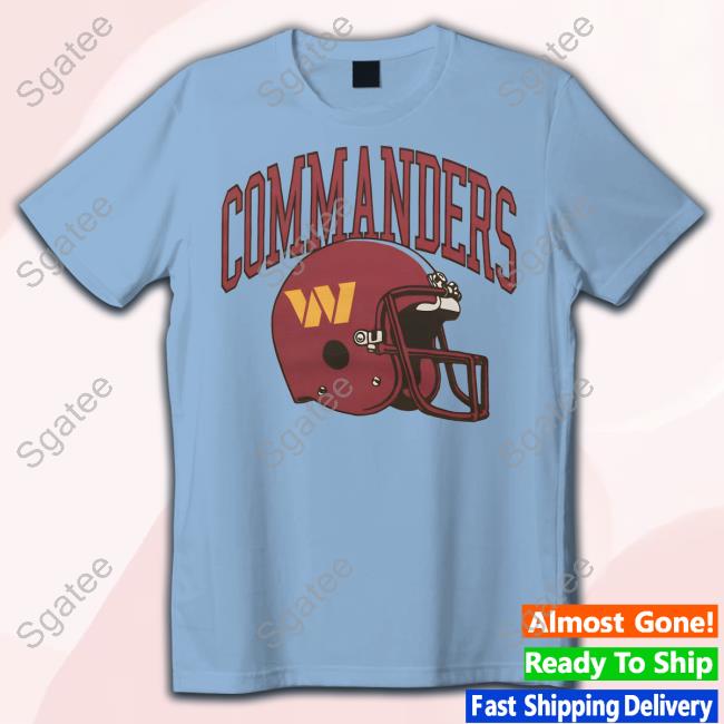 Homage Washington Commanders Helmet Shirt