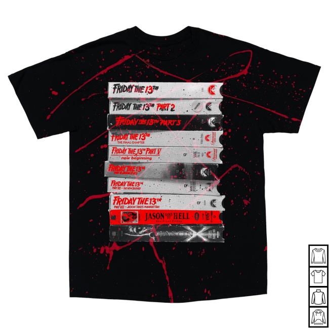 Official Studiohouse Designs Merch Store Vhs Or Die Part 13 Tiedye Attractive Shirt Studiohouse Designs Apparel Clothing Shop StudiohouseDesigns