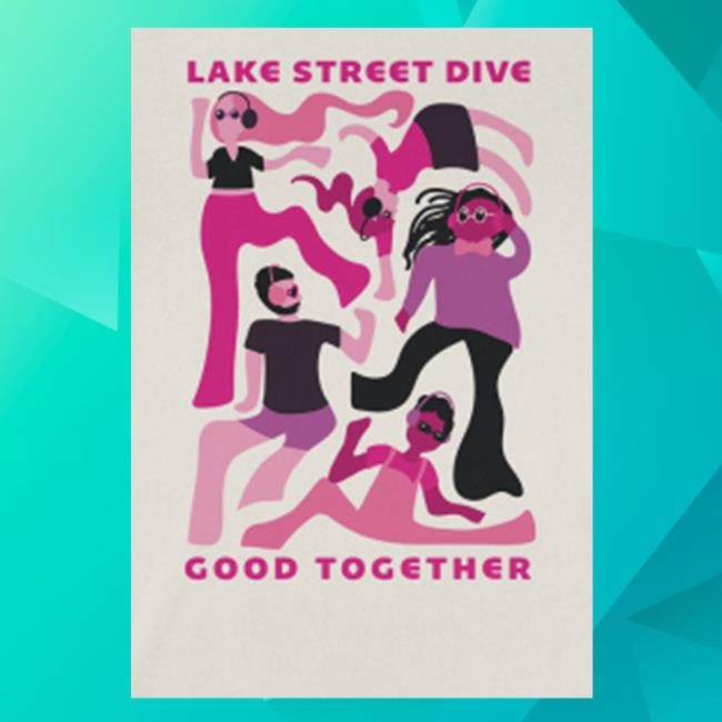 Natural Band Together Tee Shirt Lake Street Dive Apparel Shop