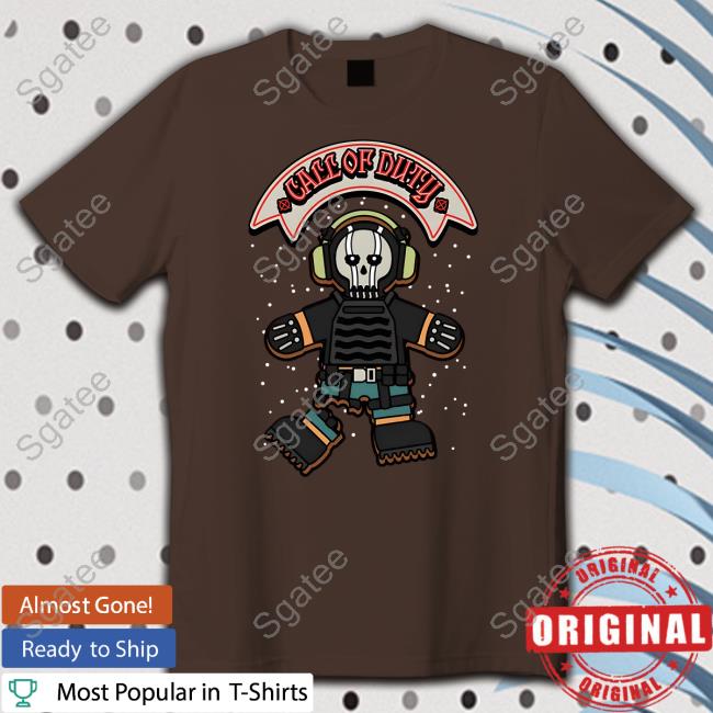 Call Of Duty Gingerbread Man Shirt Dysmo