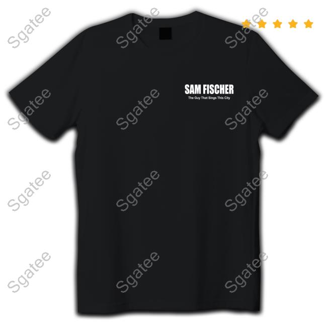 Official Sam Fischer SCP Merch This City Us Tour T-Shirt