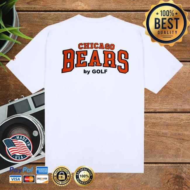 Official Golf Wang Merch Bears Cutout Shirt White by Golf Wang x NFL