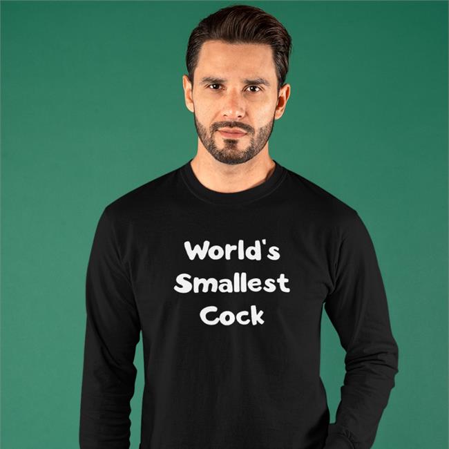World Smallest Cock Crewneck Sweatshirt