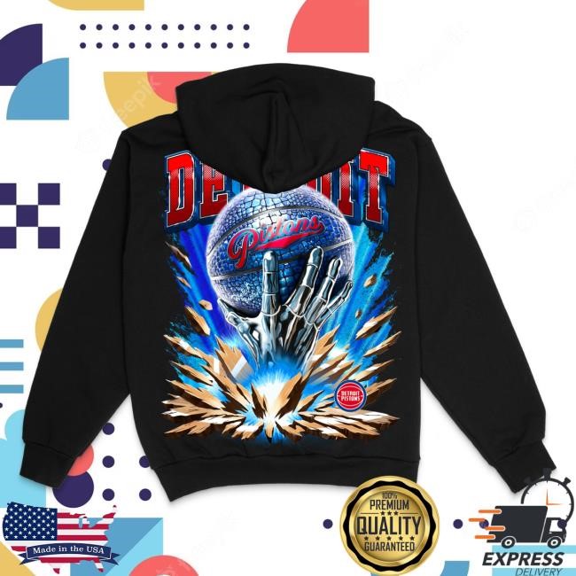 Official Kiwiclo Pistons Gator Hoody Black