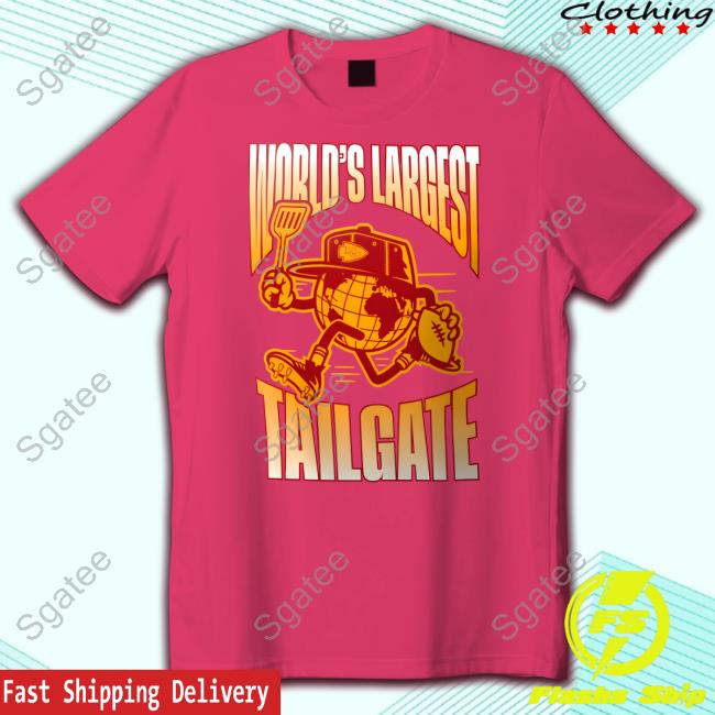 Chiefs World's Largest Tailgate Prime Time T-Shirt Chiefs World's Largest Tailgate Long Sleeve Tee