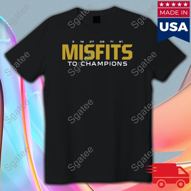 Vegas Varsity Merch Misfits To Champions T-Shirt