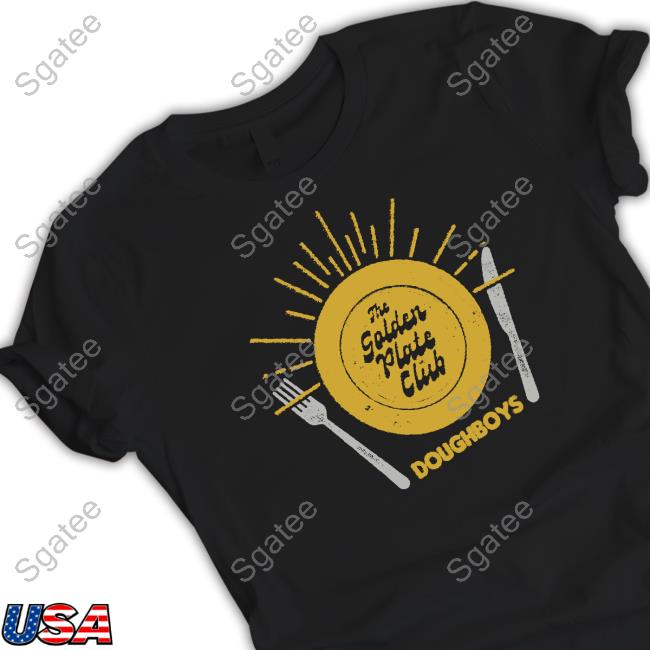 Doughboys Merch Doughboys Golden Plate Club Crewneck Sweatshirt