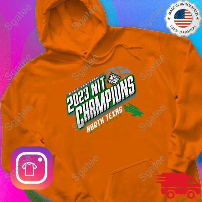 Official North Texas Mean Green 2023 NIT Champions Tee Ncaa North Texas Mean Green 2023 NIT Champions T-Shirt