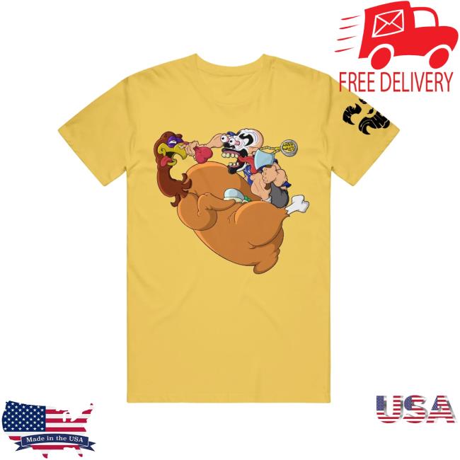 Official Psychopathic Merch Gobble Gobble Mother Fucker T Shirt