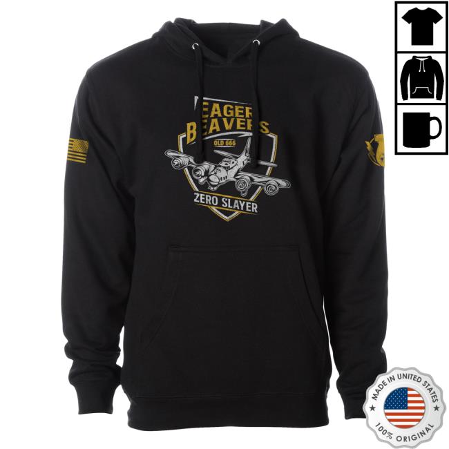 The Fat Electrician Merch Eager Beaver Hooded Sweatshirt