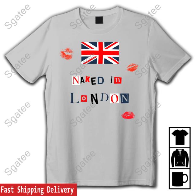 Iamchappell Roan Merch Naked In London Tee