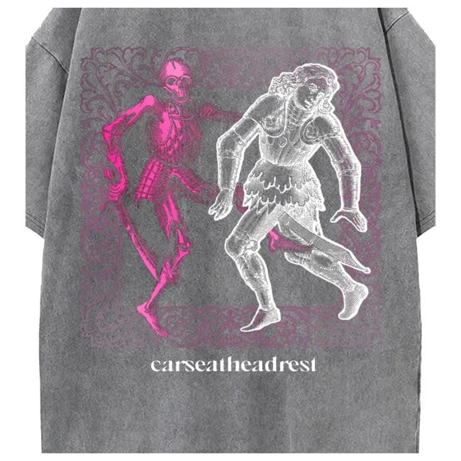 Fill In The Blank Acid Washed Short Sleeve Tee Car Seat Headrest