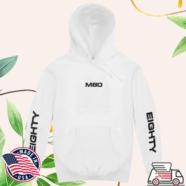 M80 Essentials Signature New Hoodie White