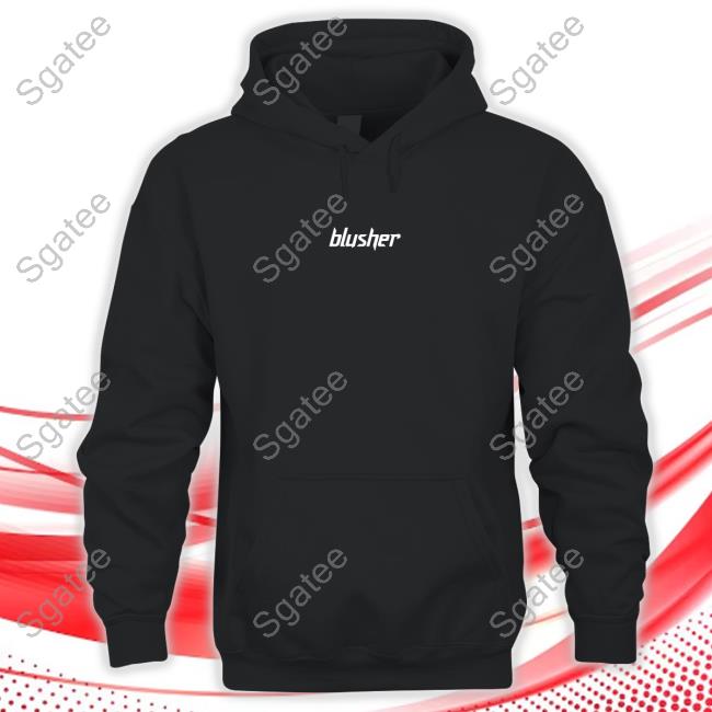 Blusher Merch Blusher Logo Hooded