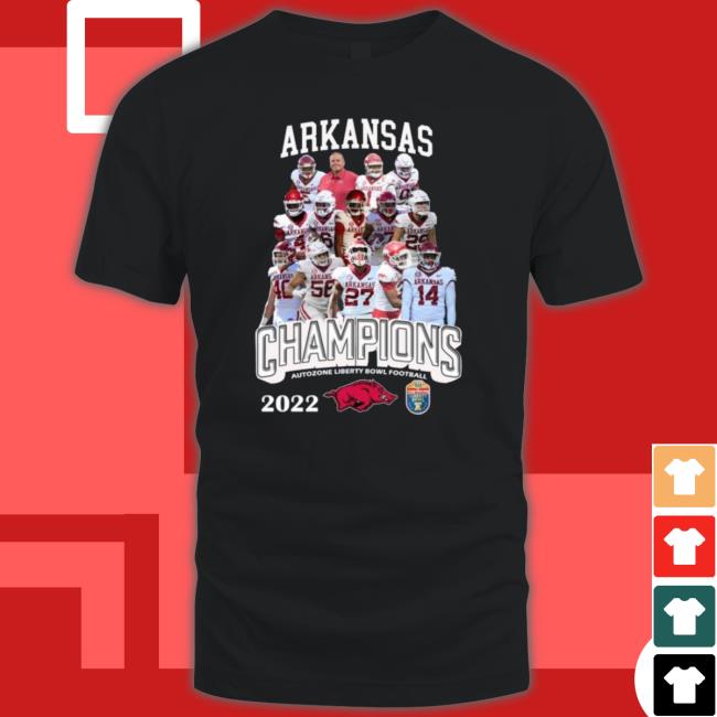 Official Arkansas Autozone Liberty Bowl Football 2022 Champions Sweatshirts