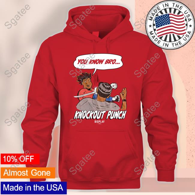Bigplay Merch You Know Bro Ko Knockout Punch T-Shirt
