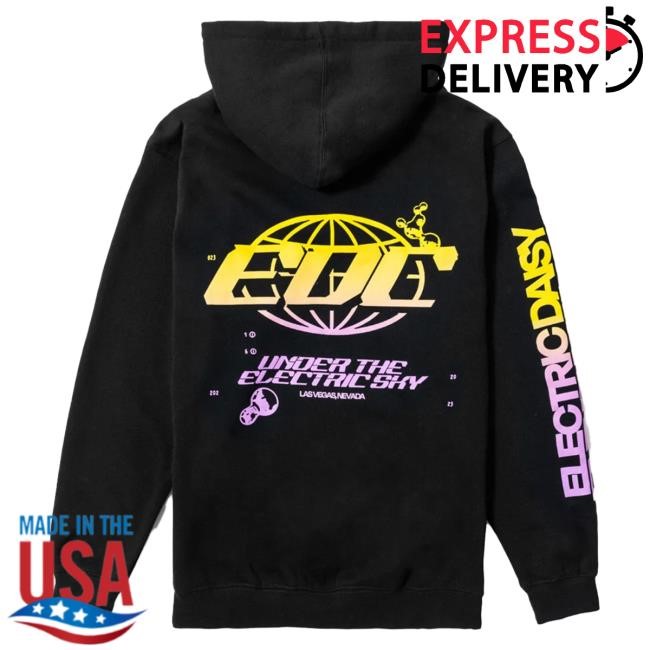 Official Insomniac EDC Electric Universe Hoodie