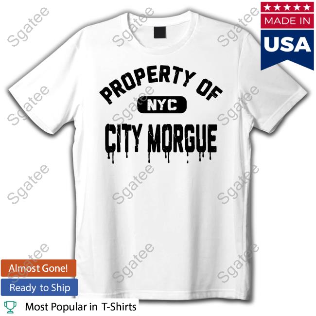 Official City Morgue Property Of Nyc Long Sleeve Tee
