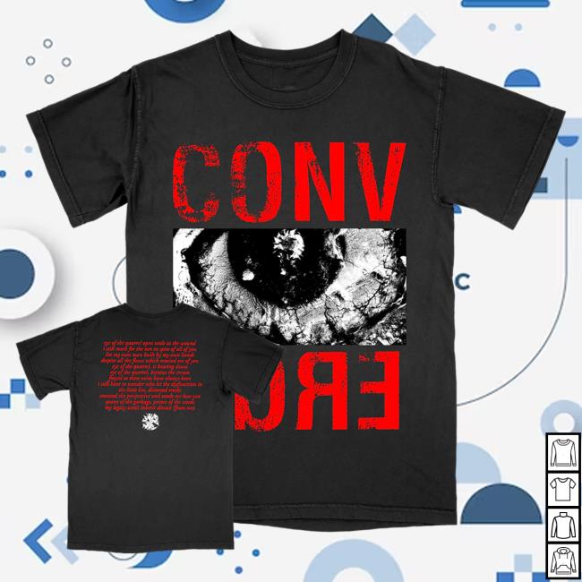 Official Death Wish Store Deathwish Inc Converge Eye Of The Quarrel Premium Graphite Hot Shirt Deathwishinc