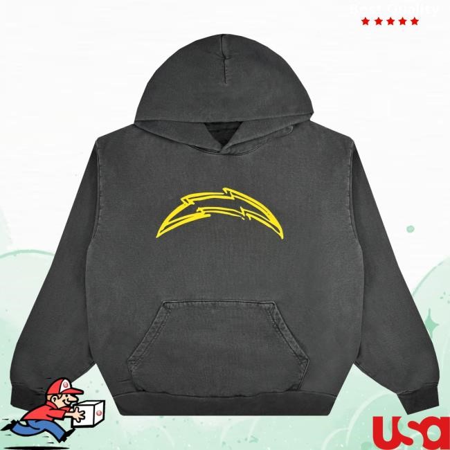 Official Crenshaw Skate Club CSC x LA Chargers Player Pullover Sweatshirt