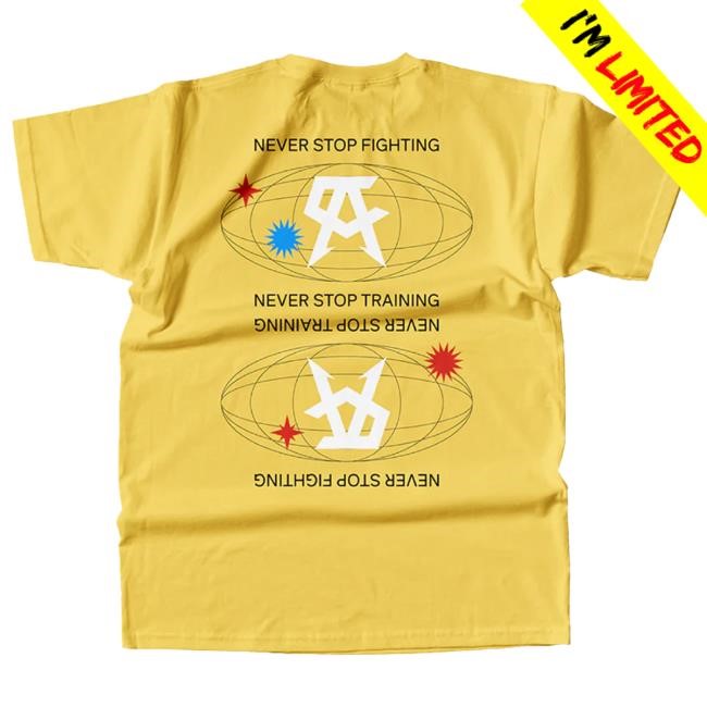 Canelo Store Never Stop Training Short Sleeve Shirt