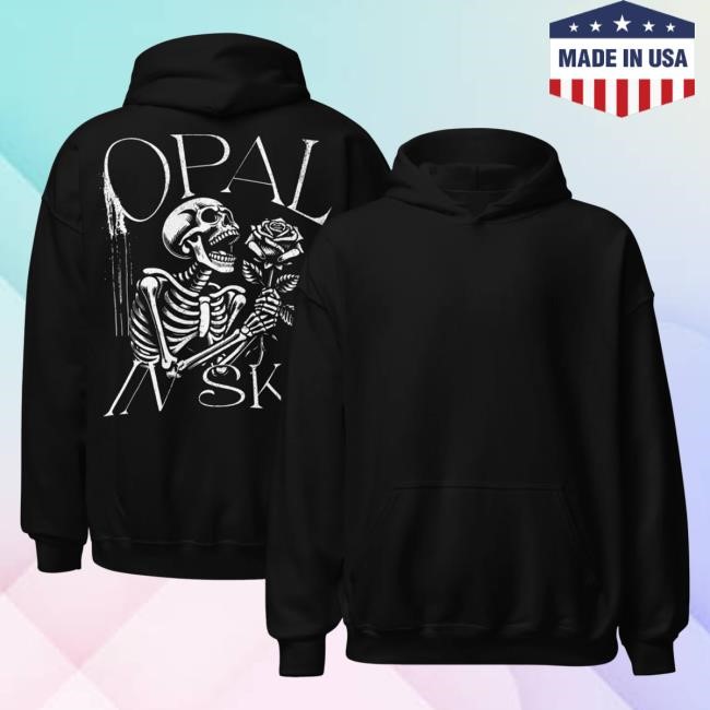 Opal In Sky "Screaming Rose" Unisex Pullover Hoodie