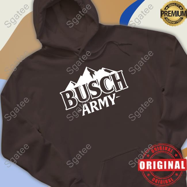 Busch Army T Shirts Busch Light Busch Army Shirt Busch Light