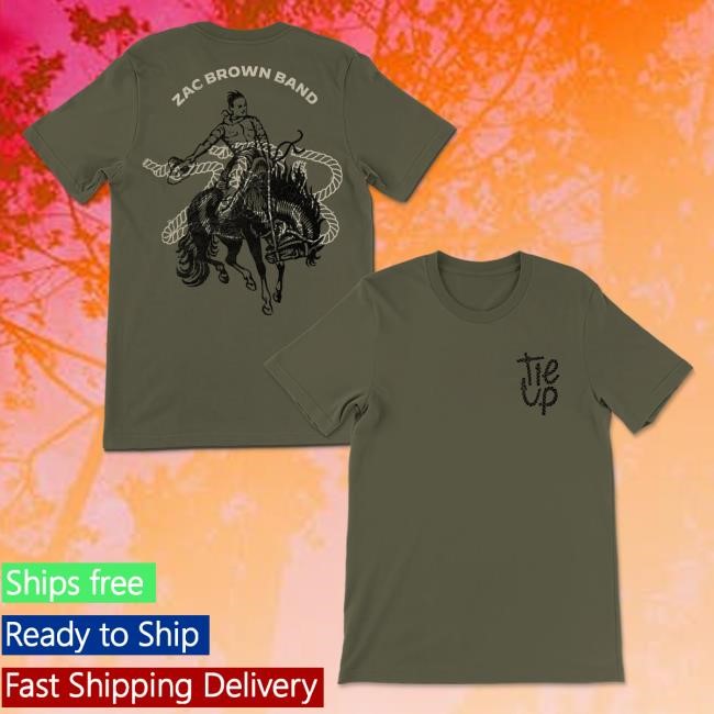 Official Zac Brown Merch Store Rope Tie Up Tees